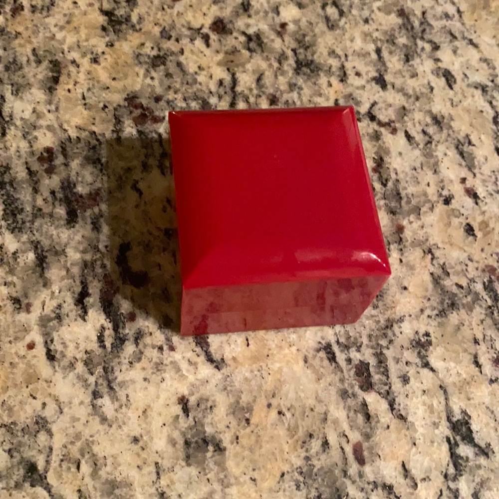 James Allen Red Engagement Ring Box